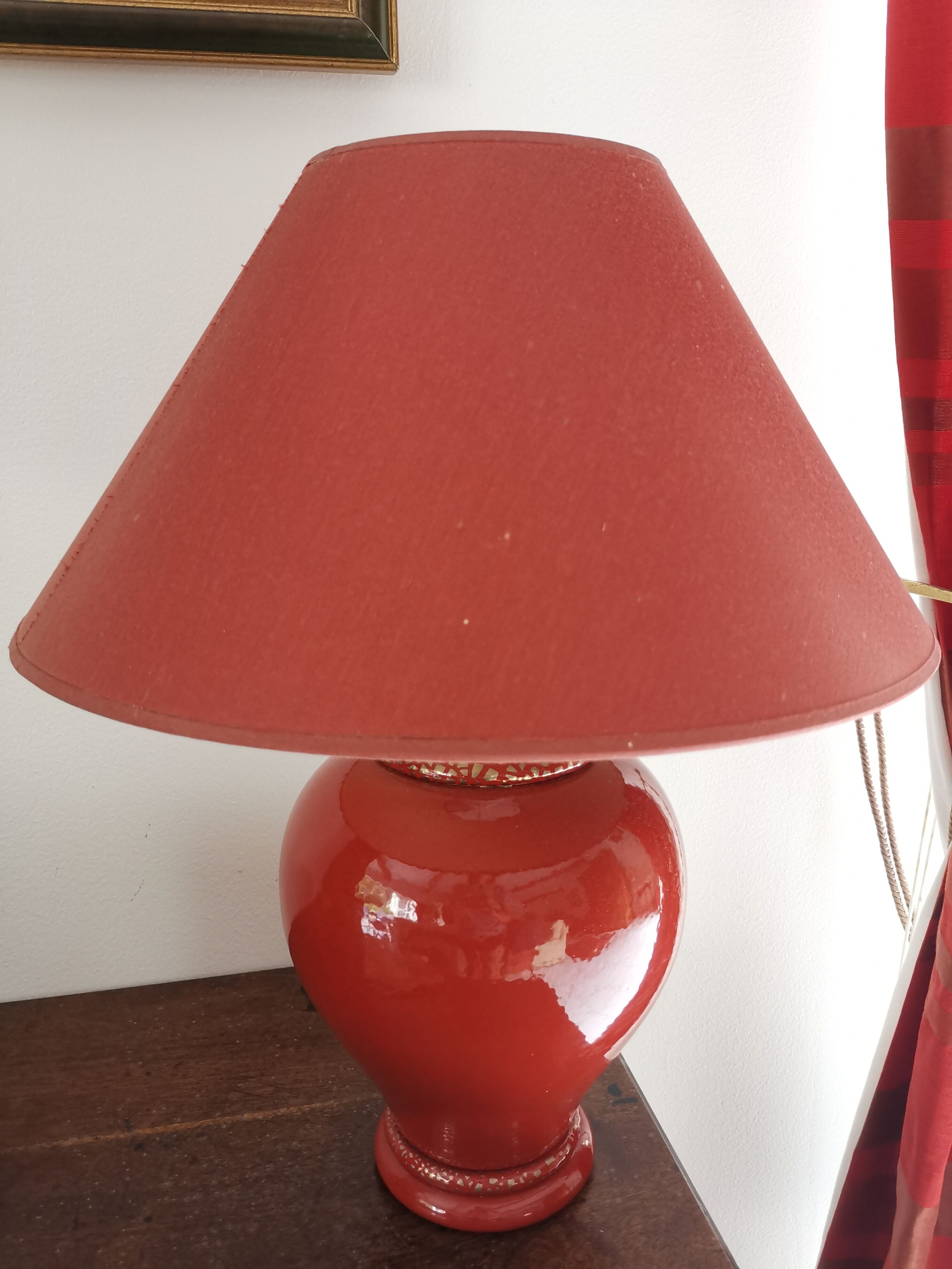 Red lamp