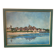 Paysage de village signé