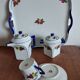 Coffee service in porcelain A. Lanternier & Co Limoges. 1960s.