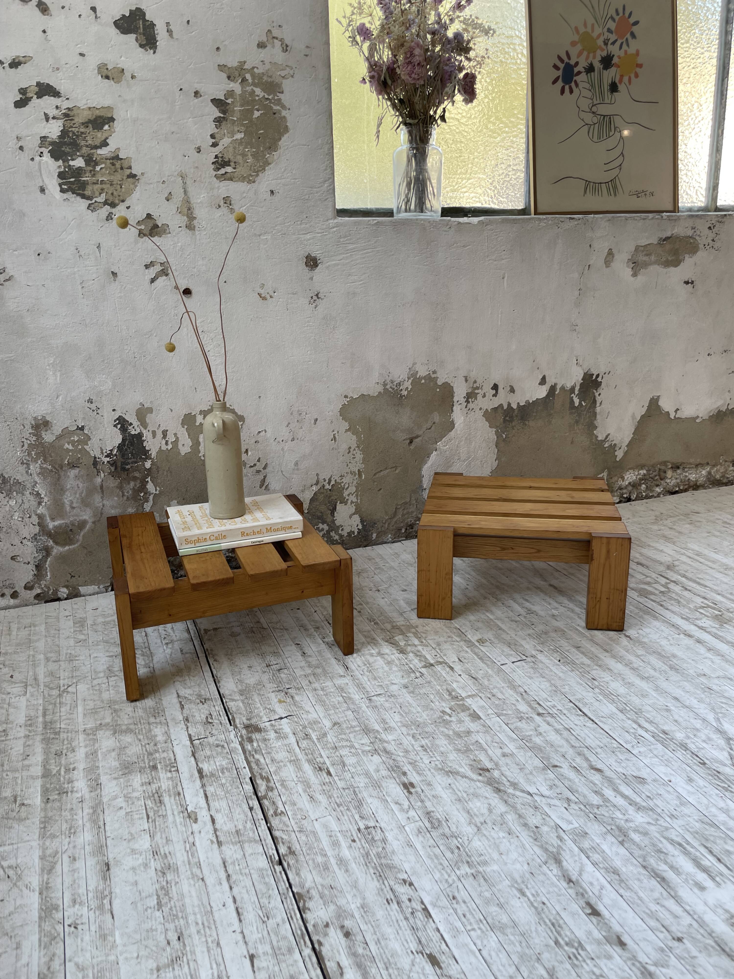 End stools for sofas pine mountain furniture 1960