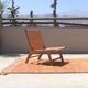 Handwoven Beni Ouarain rug 255×155cm – Terracotta & Clay - AZ821