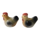 Chicken salt and pepper shakers