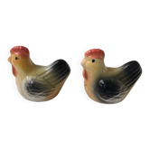 Chicken salt and pepper shakers
