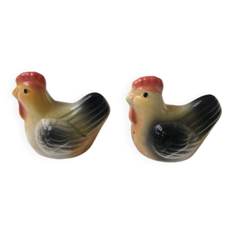 Chicken salt and pepper shakers