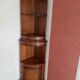 Solid oak corner cabinet