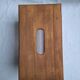 Marche pied en bois vintage