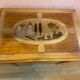 Louis XV style table in cherry wood