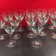 Lot 12 anciens verres apéritifs ou à vin en verre - bistrot début 20ème
