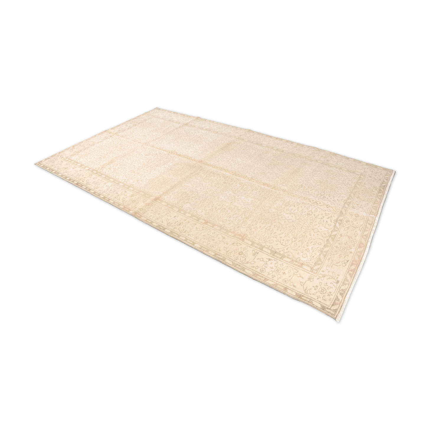 Vintage Oushak Turkish Rug sku2027