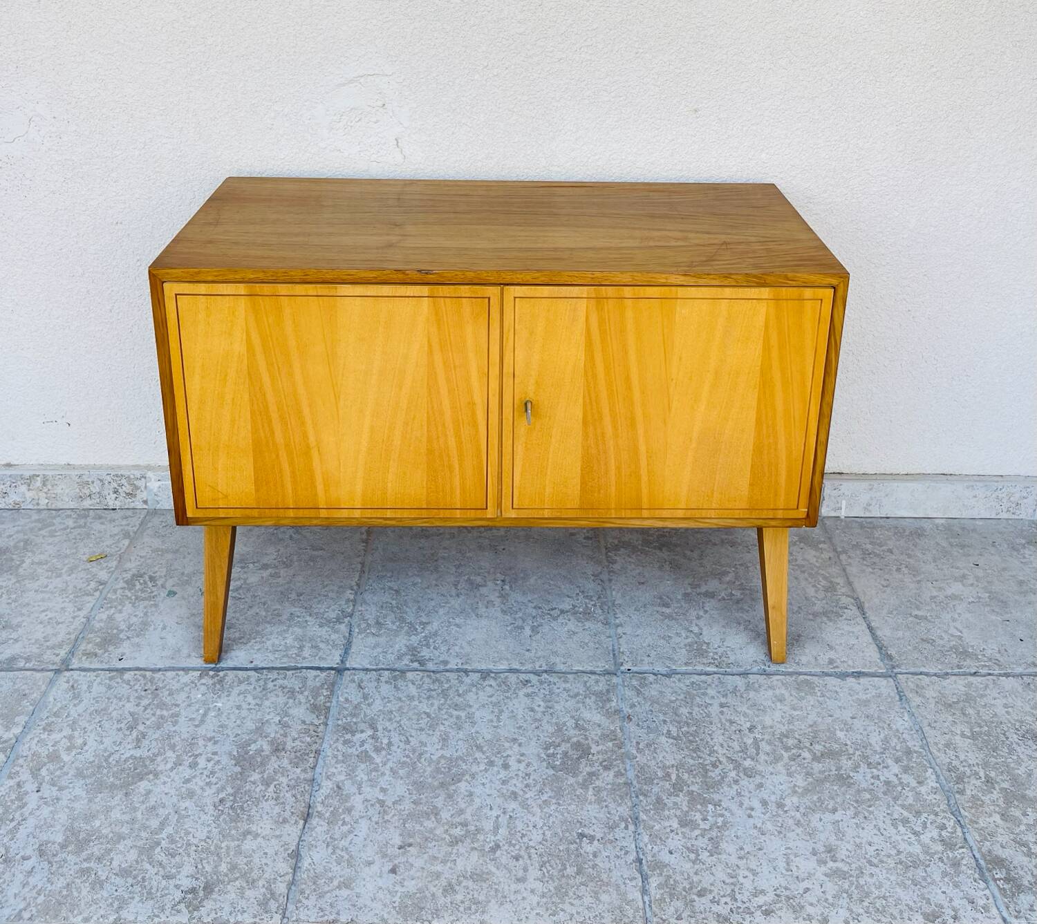 Small vintage oak sideboard