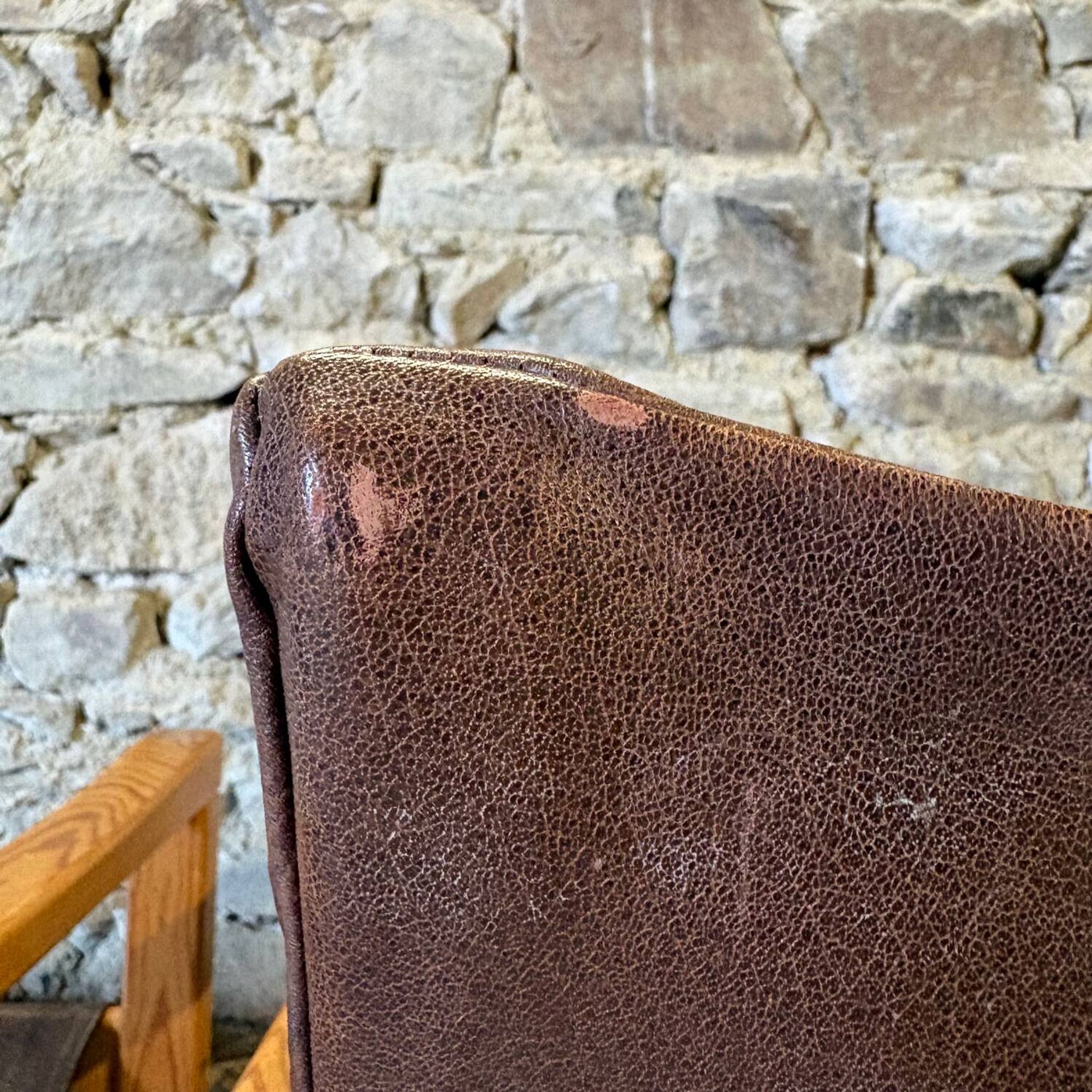 2 leather chairs Diana by Karin Mobring for IKEA, 1970