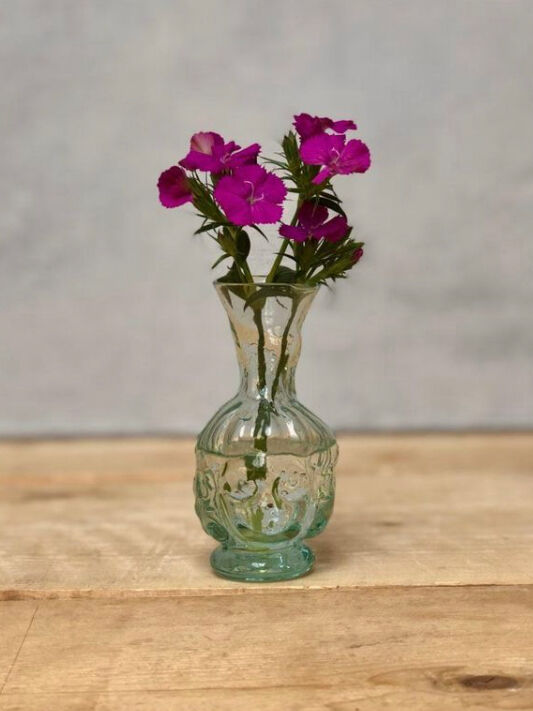 Blown glass vase