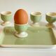 6 coquetiers sur plateau céramique par villeroy & boch