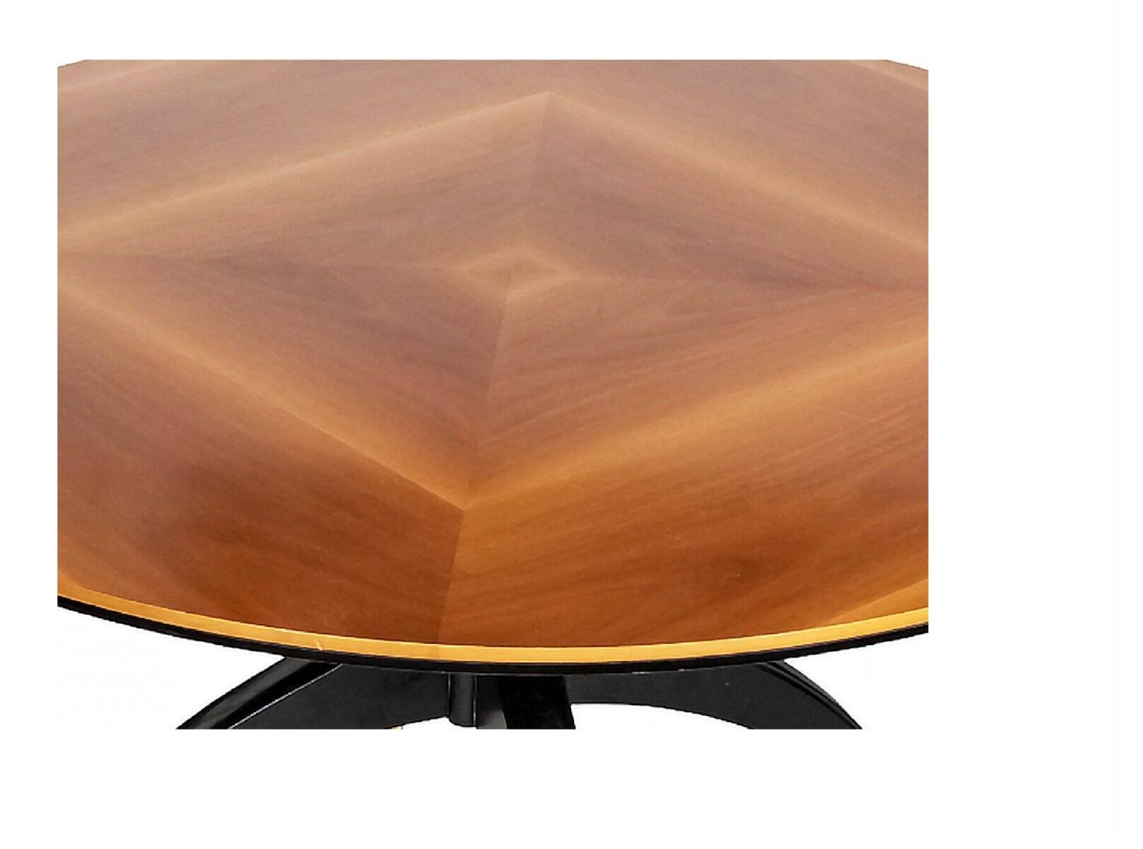 Table à manger ronde italienne Giorgetti, années 1980