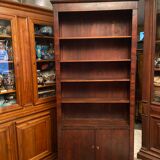 Fine mahogany library of the 1830s Louis-Philippe