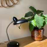 Black metal desk lamp