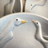 Foie gras plates from the Londe earthenware factory