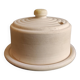 French vintage clay terra cotta cheese dish