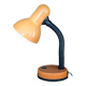 Petite lampe orange de bureau