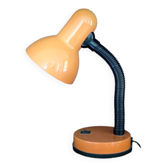 Small orange desk lamp