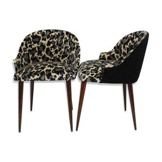 Paire de fauteuils cocktail des années 70