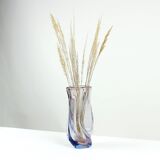 Grand vase en verre de Murano par Hospodka, Tchécoslovaquie 1960