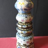 Quimper Keraluc André L'Helguen (1935-2014) vintage earthenware candlestick