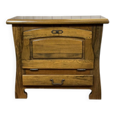 Bar en orme des années 1970 du fabricant Aranjou