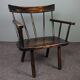 Chaise avec accoudoirs milieu du XVIIIe siècle