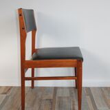 Lot of 4 Scandinavian chairs