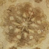 7x10 Cream & Brown Vintage Persian Rug, 205x316Cm