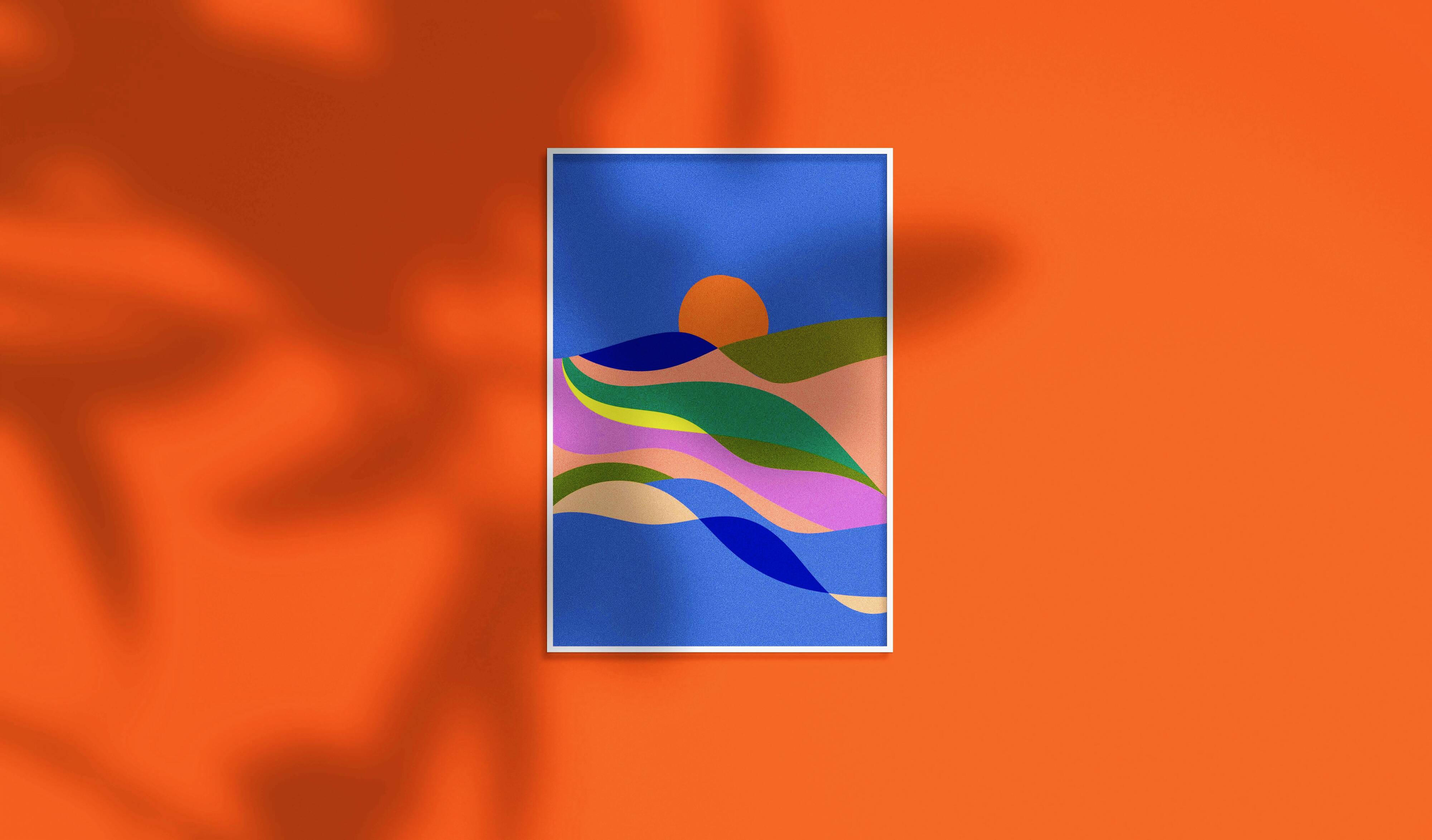 The Waves - Illustration A4