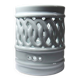 Porte-pinceaux porcelaine réticulée céladon Corée style Joseon XXe