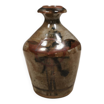 Small miniature vase by TM Danmark, 1970s–1980s. With a narrow ‘spout’
