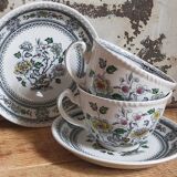 Two vintage wood & sons english lunches "dorset" service
