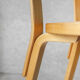 Set of 6 chairs model 66 by Alvar Aalto for Artek