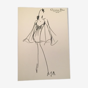 Christian Dior illustration & photography - Spring Collection - summer 1988