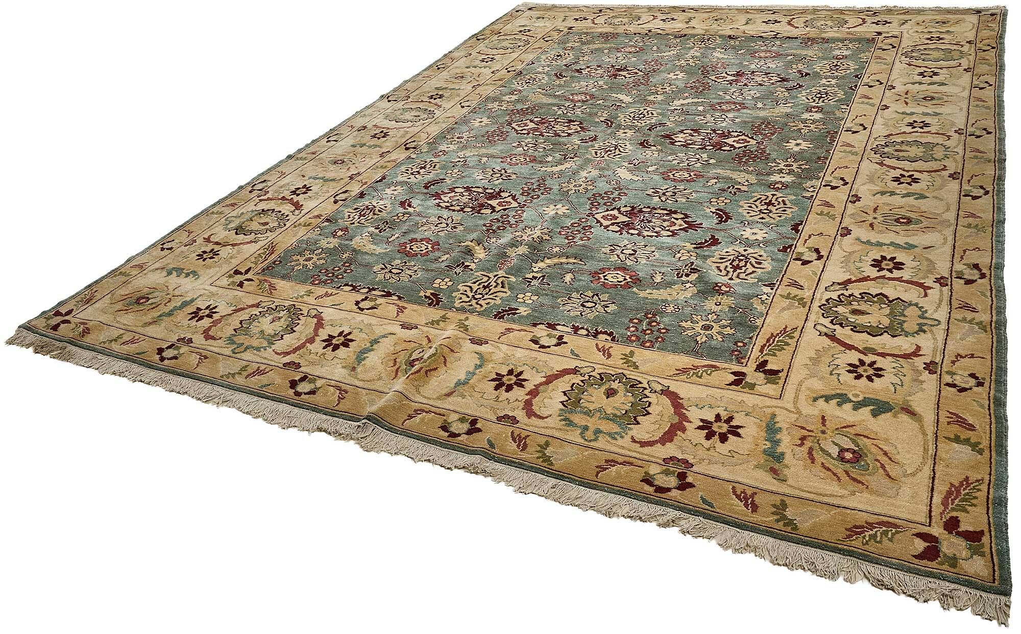 Turkish Handknotted Wool Oushak Rug 297 cm x 417 cm