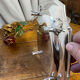 Silver-plated metal plate, Gallia model, Christofle