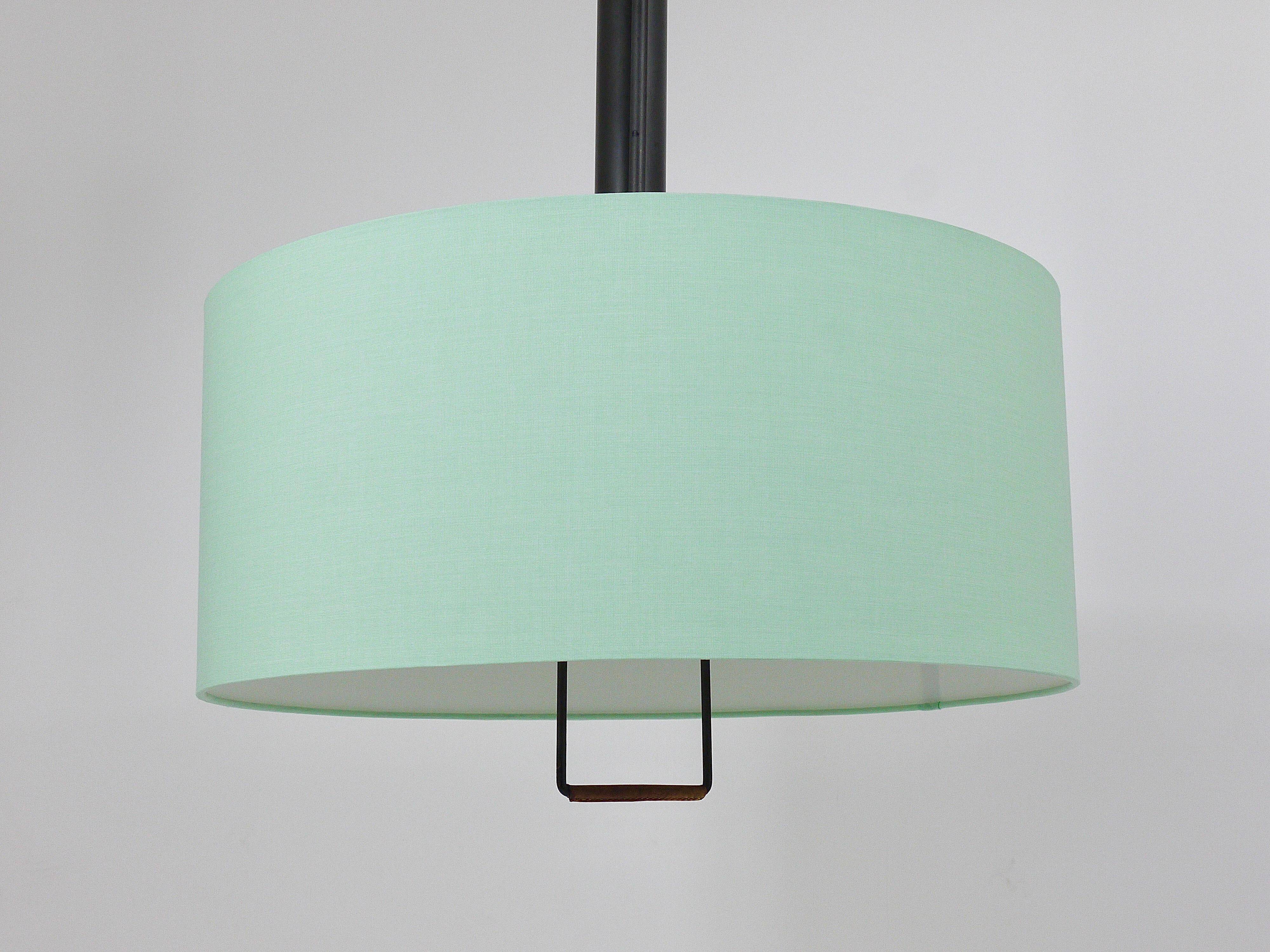 J.T. Kalmar Lampe Suspendue à Contrepoids réglable Milieu du Siècle, Autriche, Années 1950