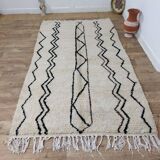Tapis berbère laine fait main 277 x 157 cm