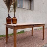 Old oak farm table - 1m62