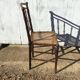 Chaise en bambou cannée