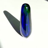 Blue and green murano vase
