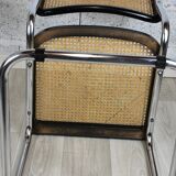 Pair of vintage chairs B32 Marcel Breuer, black