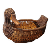 Panier de canard en osier