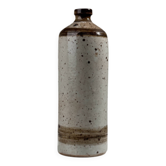 Stoneware bottle, La Borne, 1970