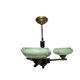 Art Deco style bakelite chandelier, Poland, 1950s
