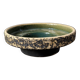 Pieter Groeneveldt vintage birch bark ceramic candle holder