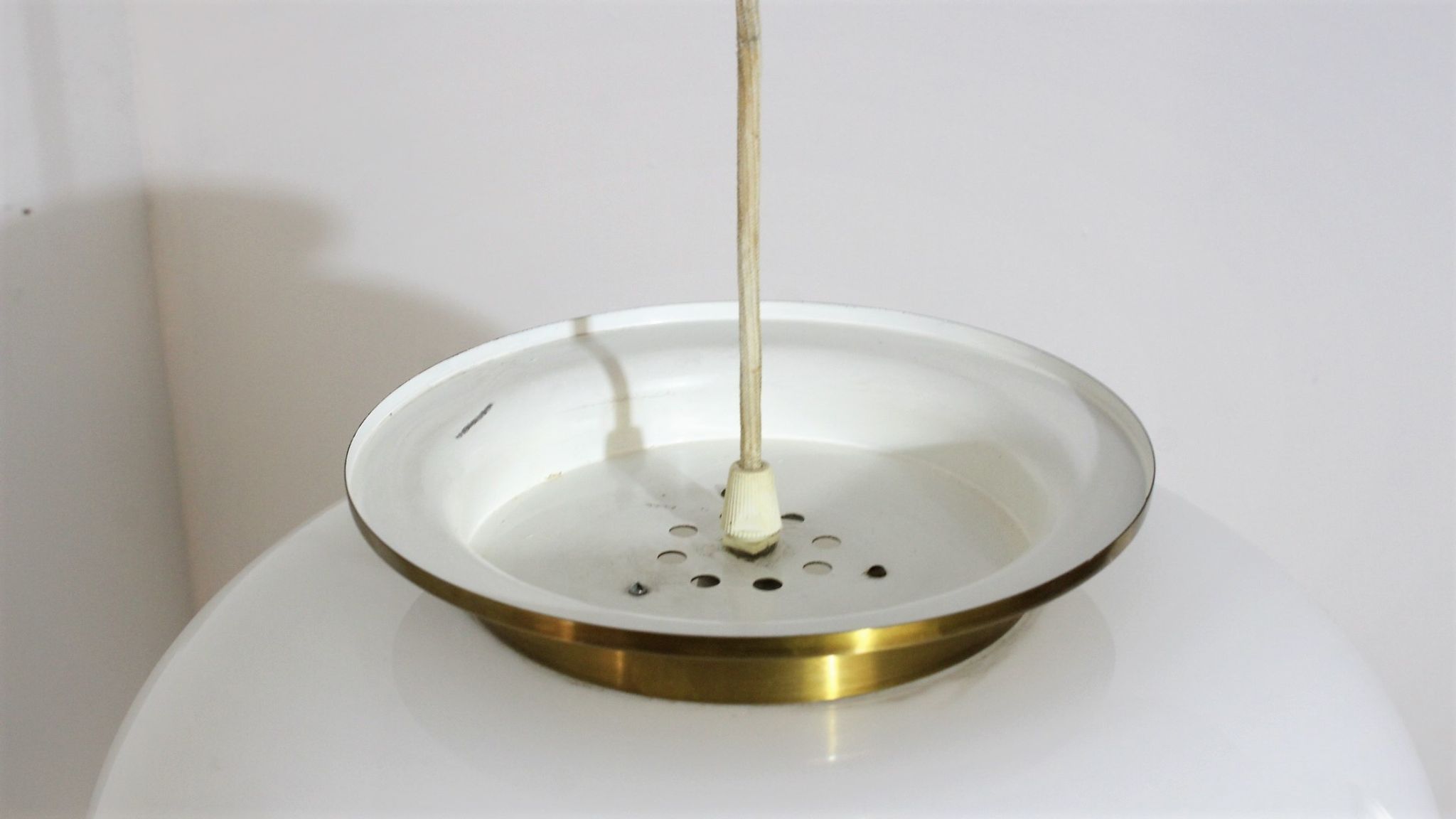 Luigi Massoni pendant lamp for Guzzini 1970s